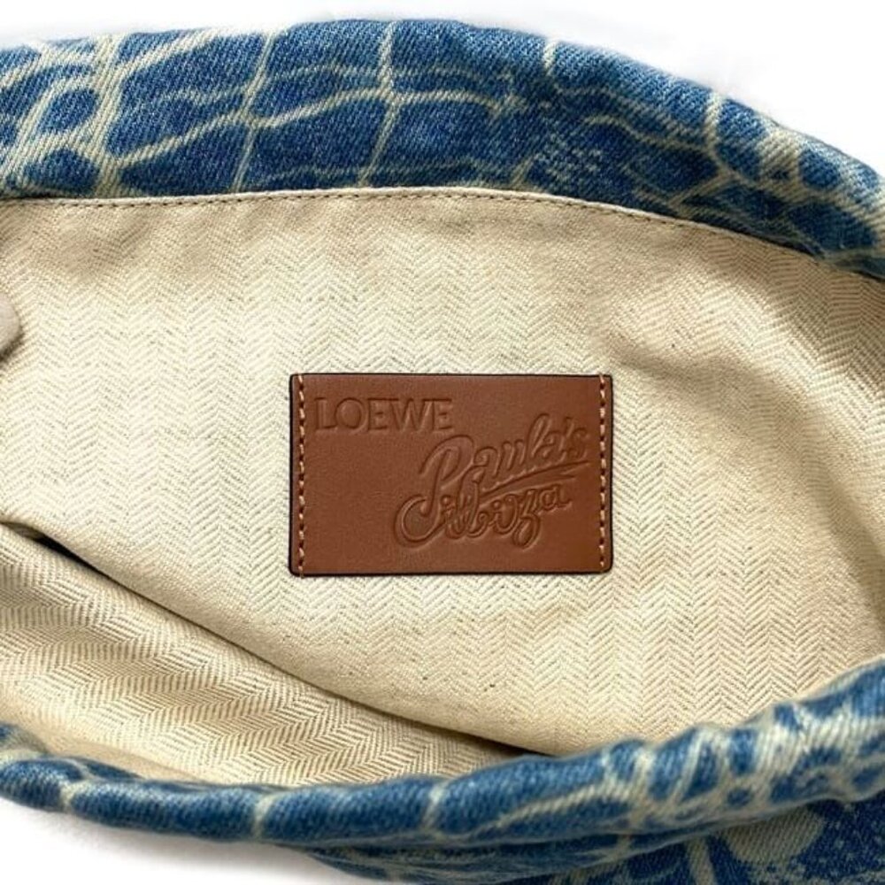 Loewe Draw String Pouch Draw String Ring Light Bl… - image 6